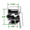 Door Gasket - 726515